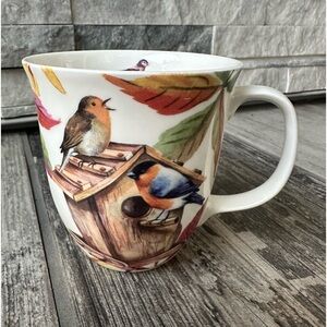 Wild Birds Fine Bone China Coffee Tea Cup